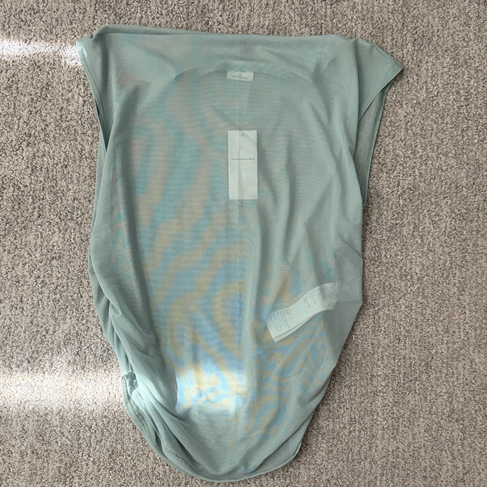 Abercrombie Paloma Mesh Top NWT